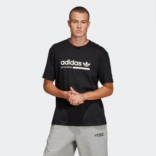 Czarna koszulka sportowa Adidas 