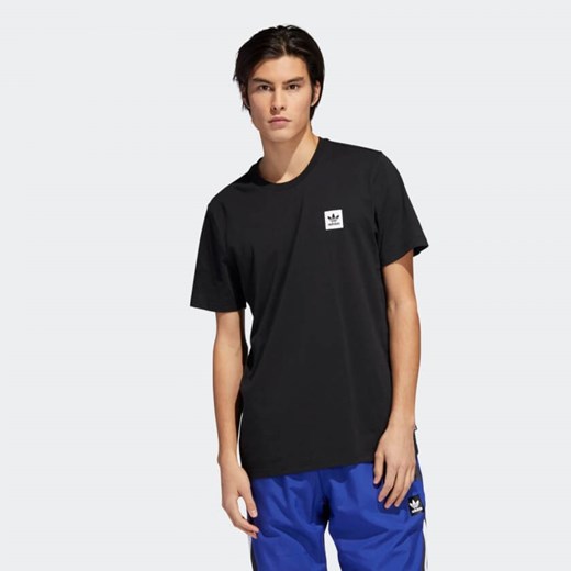 Koszulka sportowa Adidas czarna gładka 