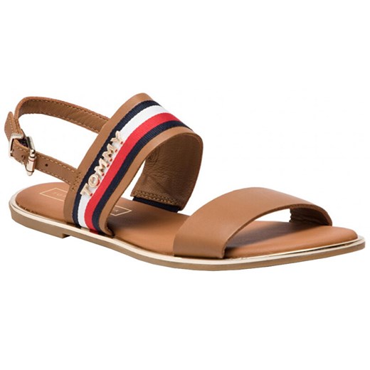 Tommy Hilfiger Sandały Płaskie Sandały Corpo rate Ribbon FW0FW04049-929 (rozmiar 38) , BEZPŁATNY ODBIÓR: WROCŁAW!