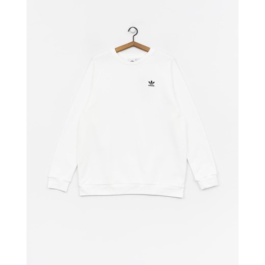 Bluza sportowa Adidas Originals biała jesienna gładka 