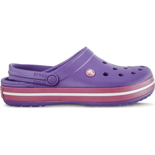 Chodaki Crocs Crocband Neon Purple Candy Pink