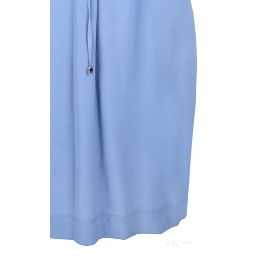 Sukienka Zaps Collection z tkaniny w serek z długim rękawem z aplikacjami  