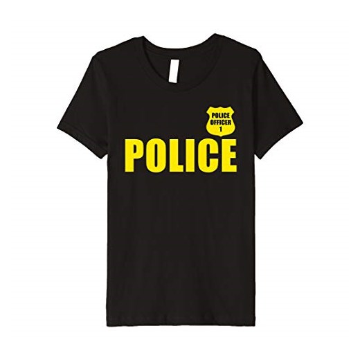 T-shirt chłopięce Cute Police Uniform Kid Tees z nadrukami 