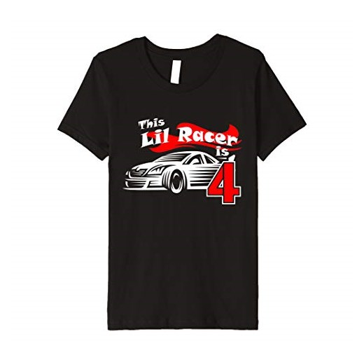 T-shirt chłopięce Boys Birthday Racing Car Tshirts z krótkim rękawem 