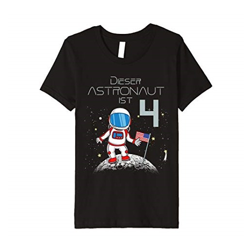 T-shirt chłopięce Jungen Astronaut Birthday Co. 