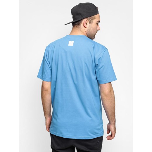 T-shirt męski Mass Denim z krótkimi rękawami niebieski 