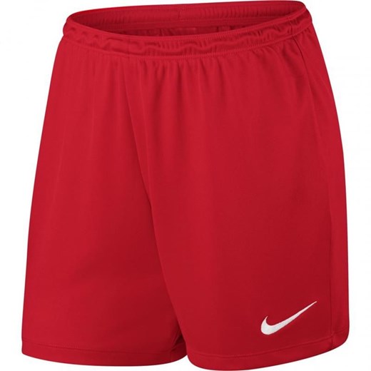 Nike spodenki sportowe czerwone w nadruki 