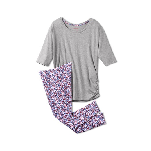 Piżama Tchibo casual w abstrakcyjnym wzorze 