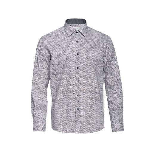 Koszula męska Veva w stylu młodzieżowym bawełniana w abstrakcyjne wzory 