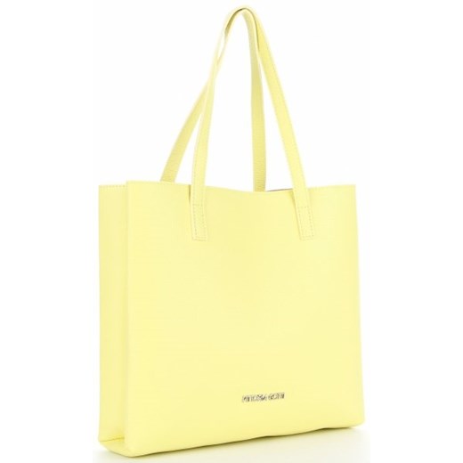 Shopper bag Vittoria Gotti duża skórzana bez dodatków elegancka 