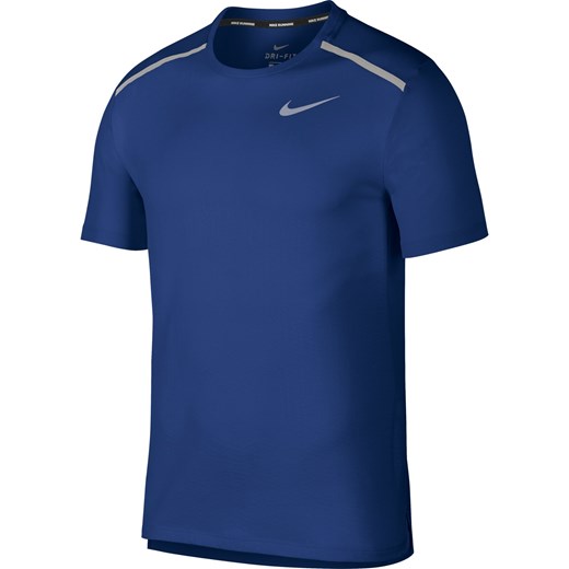 Koszulka sportowa Nike niebieska gładka 