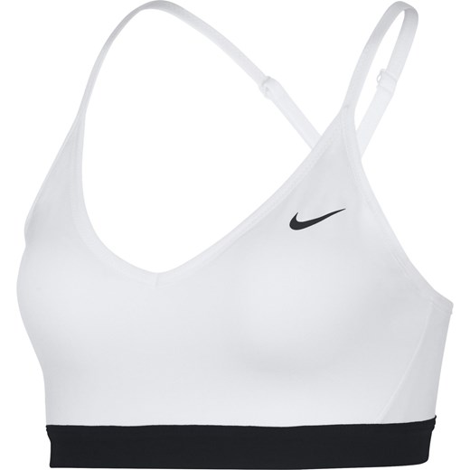 Biustonosz biały Nike w sportowym stylu 