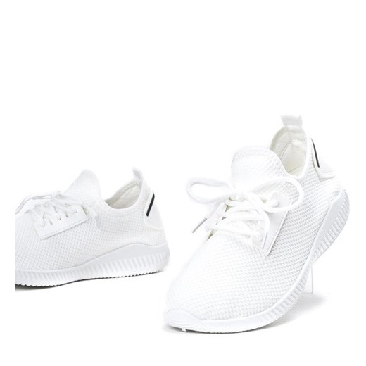 Białe buty sportowe Therane - Obuwie Royalfashion.pl  39 