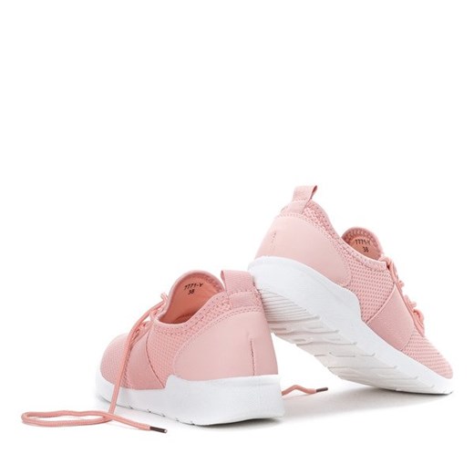 Różowe sportowe buty damskie Kaetlyn - Obuwie  Royalfashion.pl 37 
