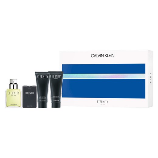 Calvin Klein Eternity for Men  zestaw - woda toaletowa 100 ml + woda toaletowa  20 ml + balsam po goleniu 100 ml + żel pod prysznic 100 ml Calvin Klein  1 Perfumy.pl