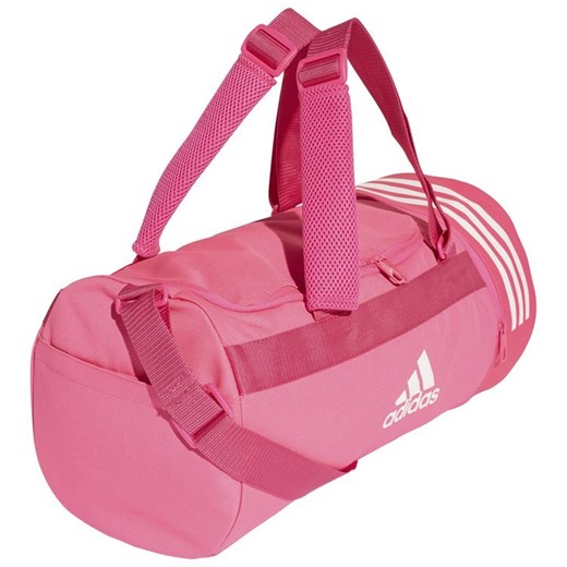 Torba sportowa adidas Convertible 3-Stripes różowa na ramię treningowa mała Adidas  S - torba promocja kajasport.pl 