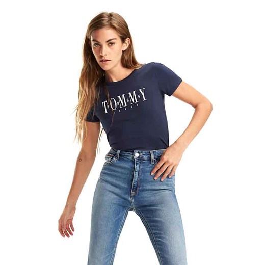 Tommy Jeans bluzka damska z napisami 