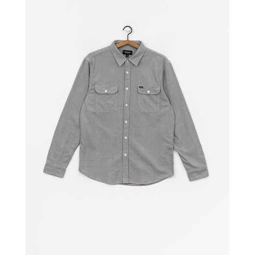 Koszula Brixton Bowery Flannel (light blue/white)  Brixton M Roots On The Roof