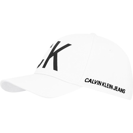 Czapka z daszkiem damska białe Calvin Klein 