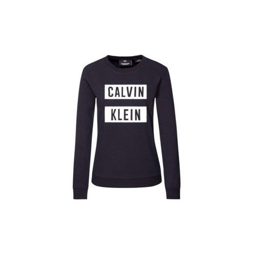 Granatowa bluza damska Calvin Klein krótka 