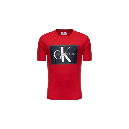 T-shirt męski Calvin Klein młodzieżowy na jesień 