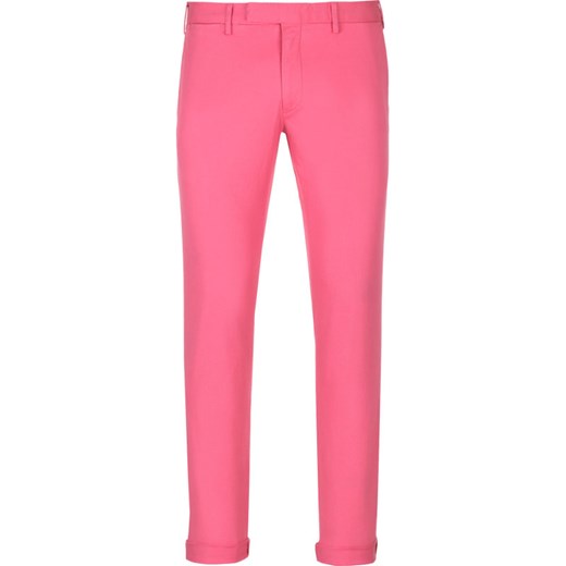 Różowe spodnie męskie Polo Ralph Lauren 
