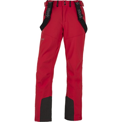 Męskie spodnie narciarskie softshellowe KILPI RHEA-M czerwone 19  Kilpi XLS wyprzedaż Outdoorkurtki 