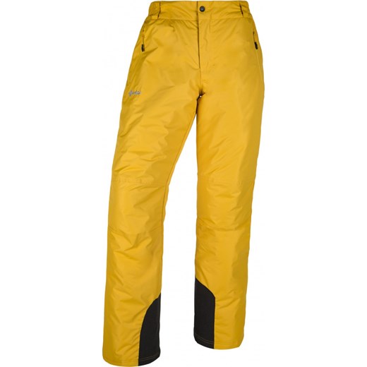 Męskie spodnie narciarske KILPI GABONE-M Żółta 19 (DUŻY ROZMIAR)  Kilpi 5XL Outdoorkurtki okazyjna cena 