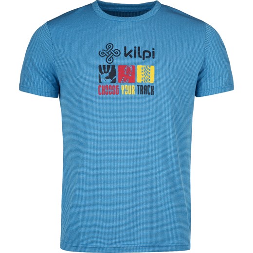 Męska koszulka funkcyjna KILPI GIACINTO-M Niebieski 19 (DUŻY ROZMIAR) Kilpi  6XL promocyjna cena Outdoorkurtki 