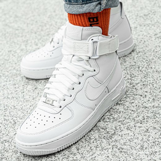 Buty sportowe damskie Nike do biegania air force białe wiązane 