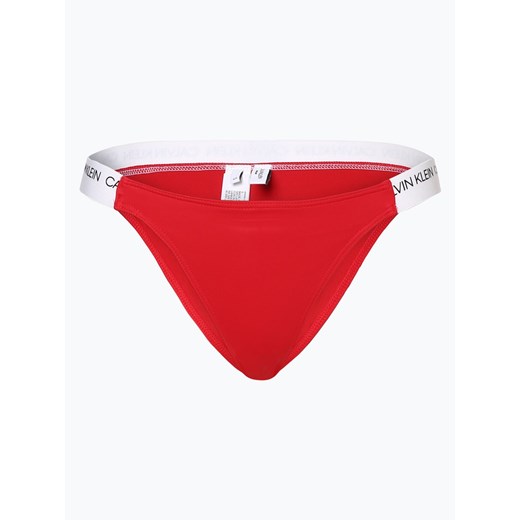 Calvin Klein - Damskie slipy do bikini, czerwony Calvin Klein  M vangraaf