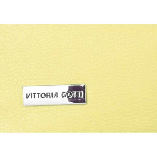 Shopper bag Vittoria Gotti elegancka duża skórzana matowa 