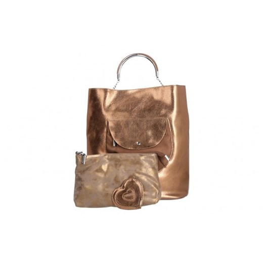 Shopper bag Chiara Design duża bez dodatków do ręki elegancka 