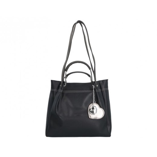 Shopper bag Chiara Design duża matowa na ramię 