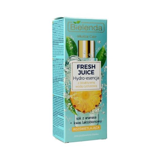 Bielenda Fresh Juice hydro-esencja rozświetlająca ananas 110 ml Bielenda   wyprzedaż Horex.pl 