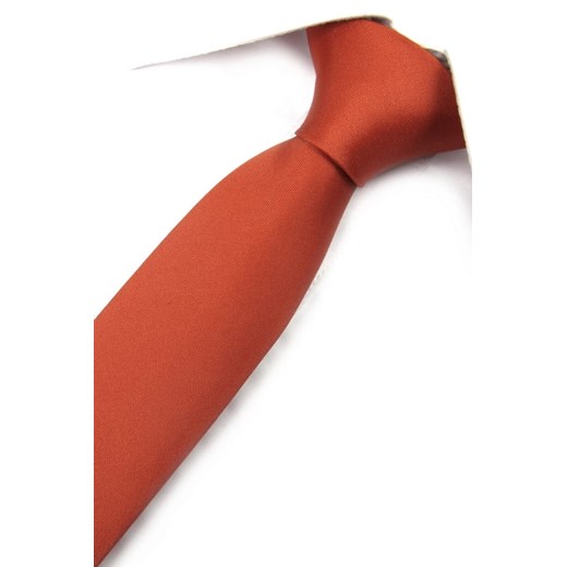 Krawat Charles Martel pomarańczowa 