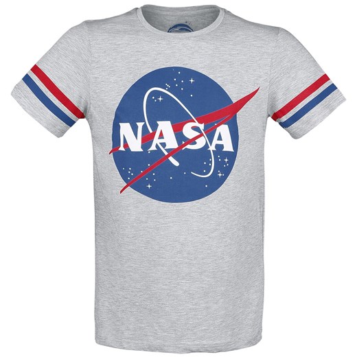 NASA - Logo - T-Shirt - Mężczyźni - odcienie szarego Nasa  S EMP