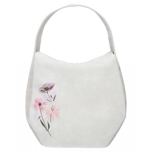Biała shopper bag Chiara Design 