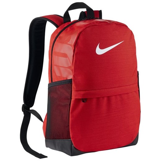 Plecak sportowy dziecięcy Nike Brasilia  czerwony miejski szkolny  Nike uniwersalny wyprzedaż kajasport.pl 