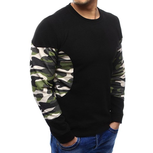Sweter męski czarny (wx1038)