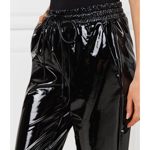 Spodnie damskie Michael Kors czarne glamour 
