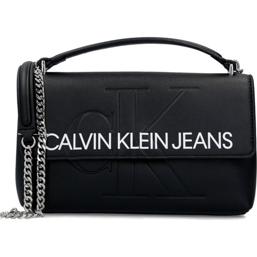 Kopertówka Calvin Klein czarna na ramię bez dodatków 