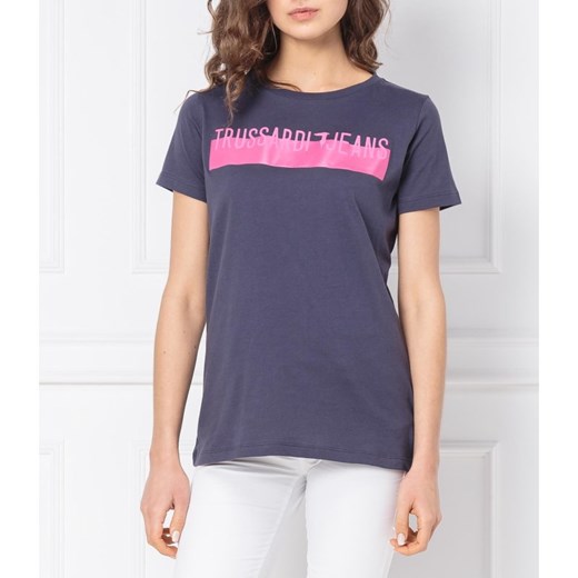 Trussardi Jeans T-shirt | Regular Fit  Trussardi Jeans XS promocja Gomez Fashion Store 