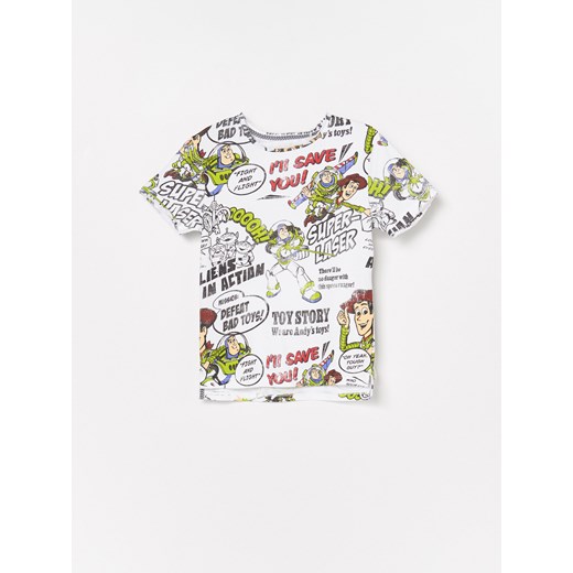 Reserved - T-shirt Toy Story - Biały Reserved  128 