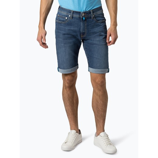 Pierre Cardin - Męskie spodenki jeansowe – Future Flex, niebieski  Pierre Cardin 36 vangraaf