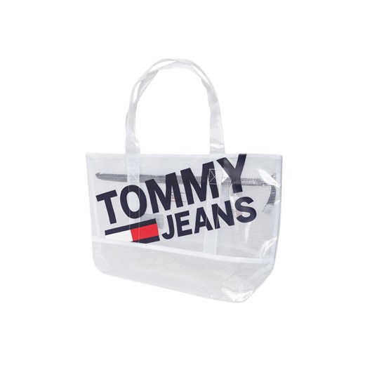 Shopper bag biała Tommy Hilfiger 