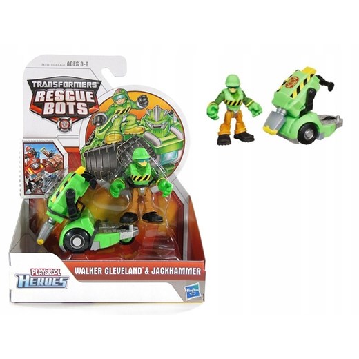 HASBRO- TRANSFORMERS RESCUE BOTS WALKER JACKHAMMER 34352