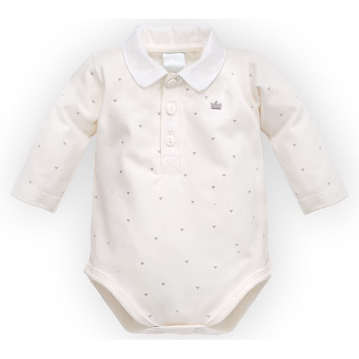 Biała odzież dla niemowląt Pinokio dla chłopca 