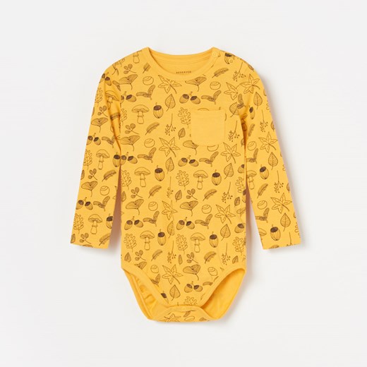 Reserved odzież dla niemowląt żółta 