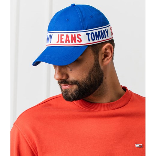 Czapka z daszkiem męska niebieska Tommy Jeans 